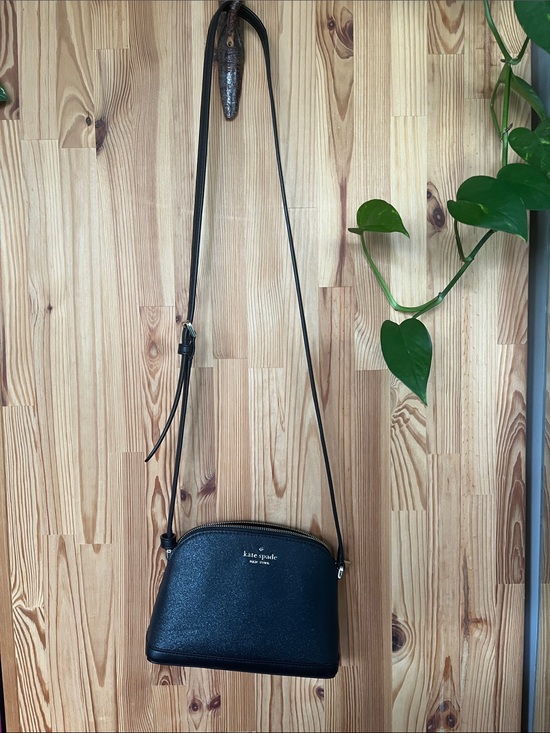 kate spade Handbags - kate spade Black Leather Crossbody Bag